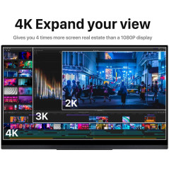 Cocopar Portable Monitor, the 4K monitor