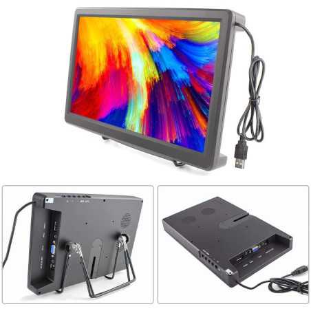 Écran Tactile Portable 13.3 Full HD Elecrow : Idéal Raspberry Pi, PC & Plus ! ✨