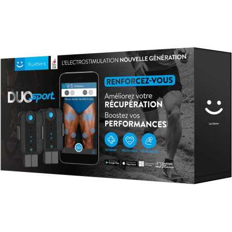 Bluetens Duo Sport, the TENS device duo