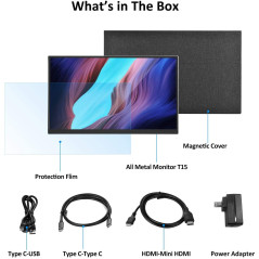 ZSCMALLS T15A2, le moniteur portable de 15 pouces