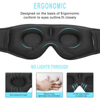 Masque de Sommeil Bluetooth COLIFRSC : Musique, Confort et Relaxation Ultime pour des Nuits Paisibles
