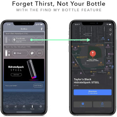 Hidrate Spark Steel 621 ml, the bottle that keeps you hydrated