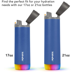 Hidrate Spark Steel 621 ml, the bottle that keeps you hydrated