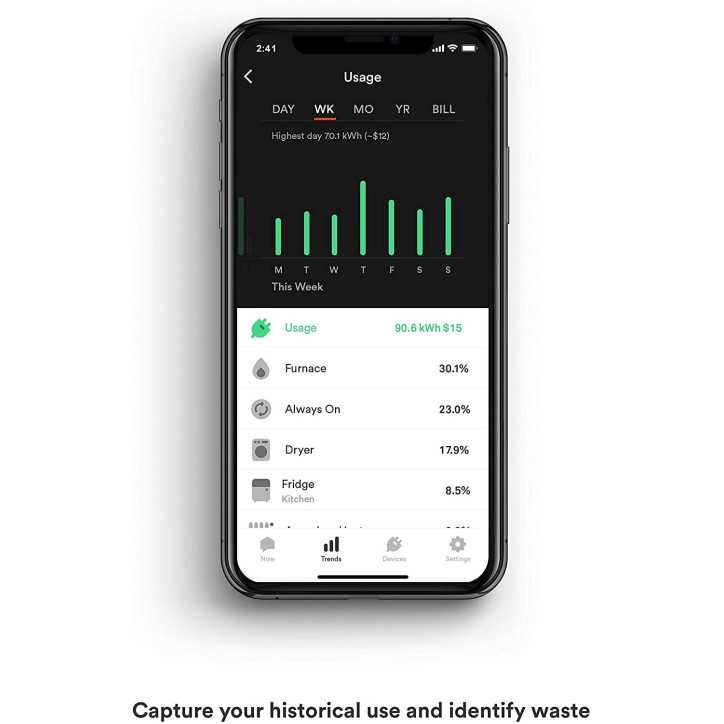 Sense Energy Monitor: Suivez Votre Consommation, Économisez Gros! Contrôle en Temps Réel sur iOS, Android & Alexa Sense Energy Monitor: Suivez Votre Consommation, Économisez Gros! Contrôle en Temps Réel sur iOS, Android & Alexa