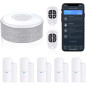 Système dAlarme Maison Sans Fil Tolviviov : Sécurité Facile & Connectée avec Alexa Système dAlarme Maison Sans Fil Tolviviov : Sécurité Facile & Connectée avec Alexa