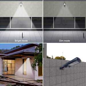 Gloriy Solar Security Light: Motion Sensor, Wide Angle, Weatherproof - Ultimate Outdoor Protection