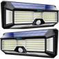 TBI Pro RaLights: Super Bright 2500lm Solar Security Lights with Motion Sensor - Illuminate Your Home!
