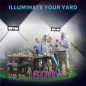 TBI Pro RaLights: Super Bright 2500lm Solar Security Lights with Motion Sensor - Illuminate Your Home!