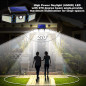 AmeriTop 800LM Solar Security Lights: 270° Wide-Angle Motion Sensor - Protect Your Home!