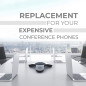 Skywin: Haut-Parleur Conférence sans Fil - Son Impeccable & Annulation du Bruit pour Réunions Productives! Skywin: Haut-Parleur Conférence sans Fil - Son Impeccable & Annulation du Bruit pour Réunions Productives!
