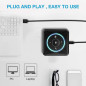 eMeet M0: Haut-Parleur Conférence USB avec Audio 360° Impeccable pour Réunions Claires eMeet M0: Haut-Parleur Conférence USB avec Audio 360° Impeccable pour Réunions Claires