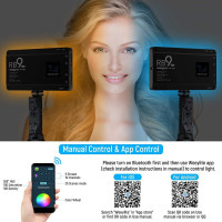 Weeylite RB9 RGB Video Light: Unleash Your Creative Vision with Pro-Quality Lighting!