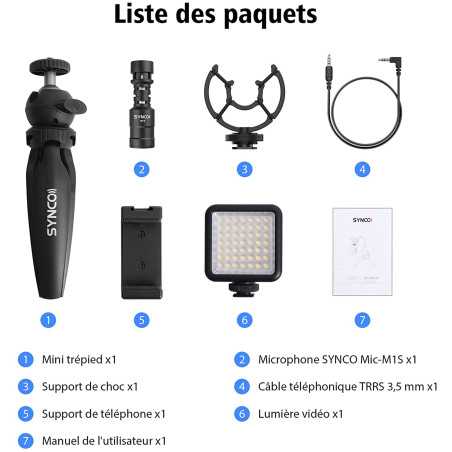 SYNCO Vlogger Kit 2: Your Complete Smartphone Video Studio for Stunning Content