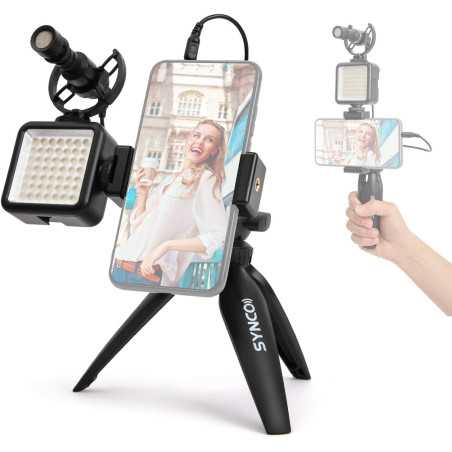 SYNCO Vlogger Kit 2, the kit for better video and sound quality