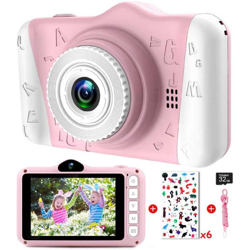 ITSHINY, appareil photo numérique pour enfants