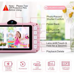 ITSHINY, appareil photo numérique pour enfants