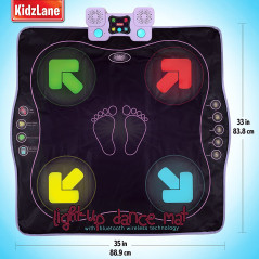 Kidzlane Dance Mat, le tapis de danse carré