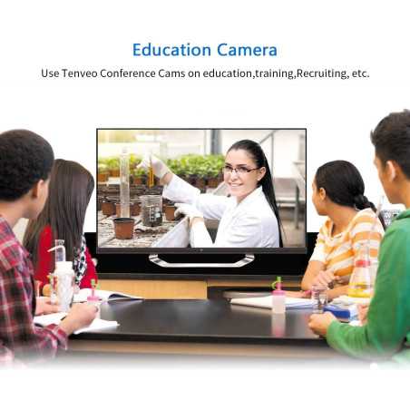 Tenveo 10X Zoom: Système de Caméra de Conférence Full HD pour des Réunions Immersives