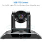 Tenveo 10X Zoom Conference Camera: Crystal-Clear Meetings, Effortless Setup