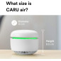 Caru Air: Smart CO2 Monitor - Breathe Easy with Swiss Precision & Air Quality Traffic Light Caru Air: Smart CO2 Monitor - Breathe Easy with Swiss Precision & Air Quality Traffic Light