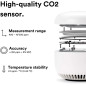 Caru Air: Moniteur CO2 Intelligent - Qualité dAir Suisse pour une Maison Saine! Caru Air: Moniteur CO2 Intelligent - Qualité dAir Suisse pour une Maison Saine!