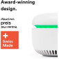 Caru Air: Smart CO2 Monitor - Breathe Easy with Swiss Precision & Air Quality Traffic Light Caru Air: Smart CO2 Monitor - Breathe Easy with Swiss Precision & Air Quality Traffic Light