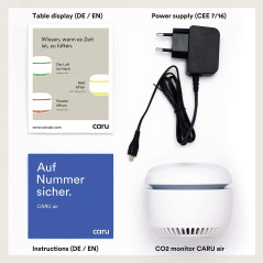 CARU Air, the little ball that measures CO2