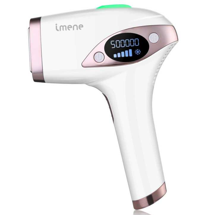Imene T4: Épilateur à Lumière Pulsée (IPL) - Épilation Définitive, Douce et Efficace à Domicile!
