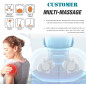 Neck & Shoulder Massager with Heat: Shiatsu Deep Kneading for Muscle Relief Neck & Shoulder Massager with Heat: Shiatsu Deep Kneading for Muscle Relief