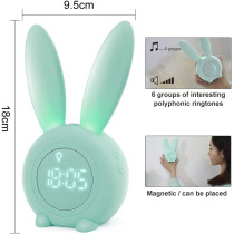 Dreamy Rabbit Night Light: Touch & Remote Control, Sleep Timer, Perfect Kids Gift