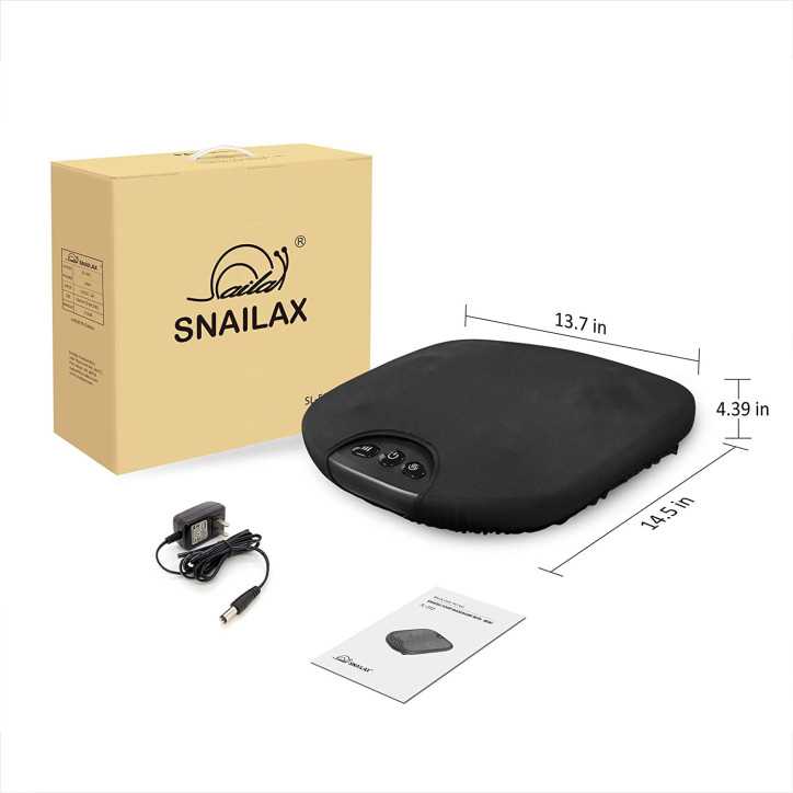 Snailax Foot Massager with Heat - Deep Kneading & Pain Relief for Tired Feet
