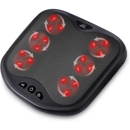 Snailax 2 in 1, the shiatsu foot and back massager