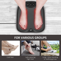 Snailax 2 in 1, the shiatsu foot and back massager