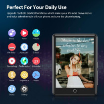 YFFIZQ eggreh-260, the 80GB bluetooth 5.1 MP3 and MP4 player