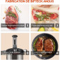 KitchenBoss Sous Vide : Précision Ultime, Cuisson Parfaite, Etanche IPX7 KitchenBoss Sous Vide : Précision Ultime, Cuisson Parfaite, Etanche IPX7