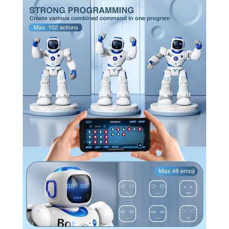 Ruko Smart Bot: Robot Educatif Programmable et Interactif pour Enfants (4+)