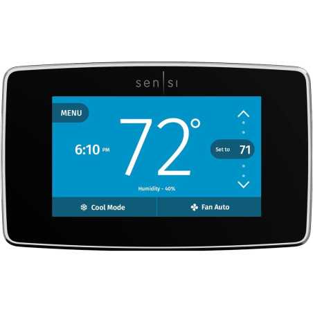 Emerson Wi-Fi smart thermostat ST75, the smart thermostat