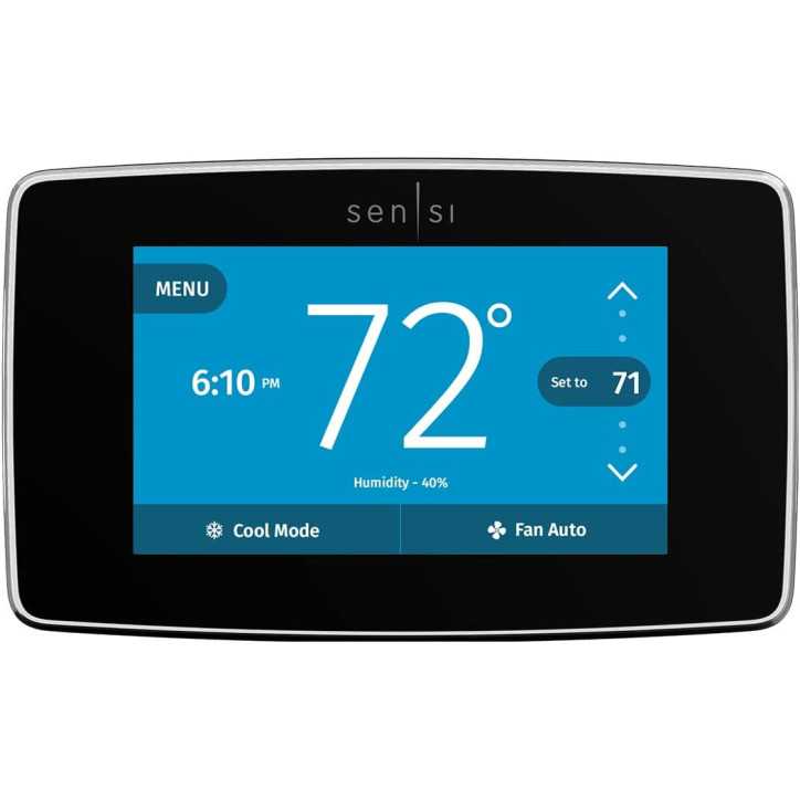 Sensi Touch Smart Thermostat: Save Energy & Control Your Home Climate From Anywhere! Sensi Touch Smart Thermostat: Save Energy & Control Your Home Climate From Anywhere!