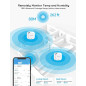 Govee Thermomètre Hygromètre Bluetooth: Suivi précis de température et humidité pour votre confort Govee Thermomètre Hygromètre Bluetooth: Suivi précis de température et humidité pour votre confort