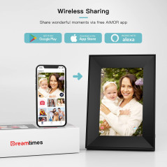 Dreamtimes DP801, le cadre photo numérique