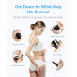 FDA-Cleared IPL Hair Removal Device - 999,999 Flashes - Permanent & Painless Hair Reduction for Face & Body FDA-Cleared IPL Hair Removal Device - 999,999 Flashes - Permanent & Painless Hair Reduction for Face & Body