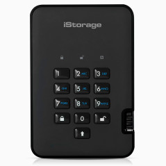iStorage DiskAshur HDD IS-DA2-256-1000-B, the secure hard drive