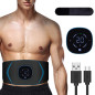 Yonars EMS Ab Stimulator: Rechargeable Muscle Toner for Men & Women - 10 Modes, 20 Levels