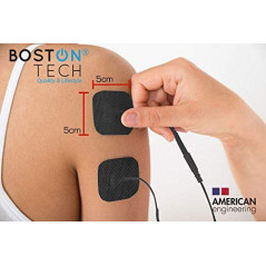 Boston Tech ME-89 Plus: Digital Muscle Stimulator for Pain Relief & Strength - USA Made!