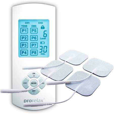 Prorelax Duo Comfort TENS+EMS, the muscle stimulation device