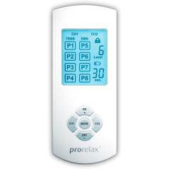 Prorelax Duo Comfort TENS+EMS, the muscle stimulation device