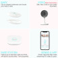 Sense-U Baby Monitor 3: Breathing, Position & Temp - Peace of Mind for New Parents