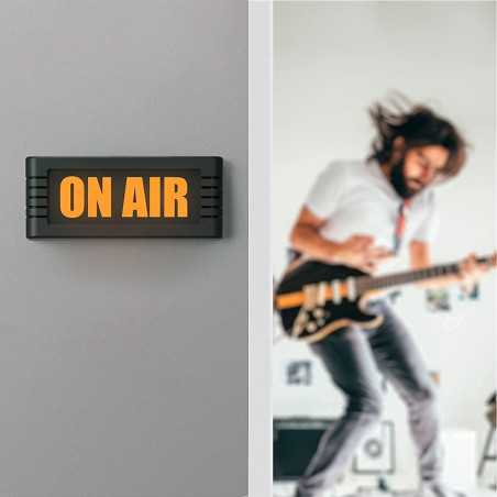 BusyBox Smart Sign: Bluetooth Do Not Disturb Recording Studio Sign - Customizable LED Display