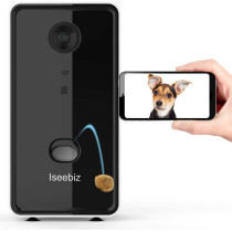 Iseebiz Pet Cam, la caméra distributeur