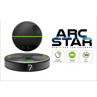 ICE Arc Star: Levitating Bluetooth Speaker with 360° Sound & Wireless Charging!
